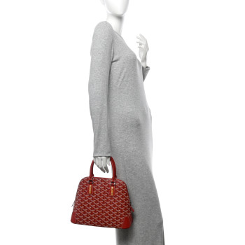 GOYARD Goyardine Sac Vendome PM Red
