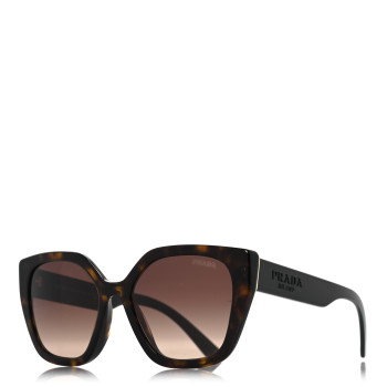 PRADA Acetate Cat Eye Sunglasses SPR 24X Havana