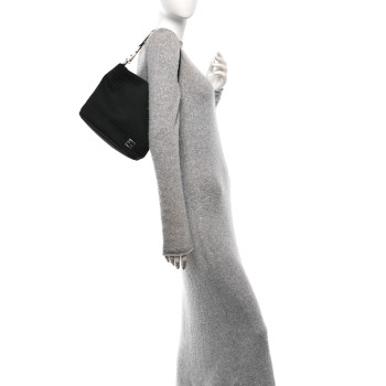 FENDI Zucchino Hobo Black