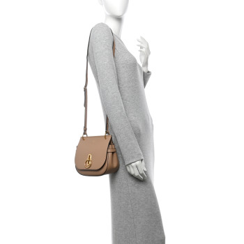 MULBERRY Silky Calfskin Small Amberley Satchel Maple
