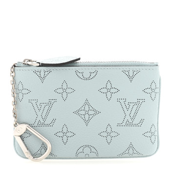 LOUIS VUITTON Mahina Key Pouch Vert Lagon