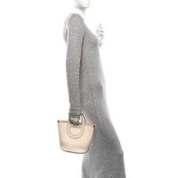 HERMES Taurillon Clemence Swift In-The-Loop 18 Bag Nata