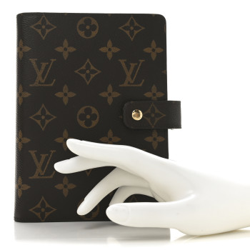 LOUIS VUITTON Monogram Medium Ring Agenda Cover