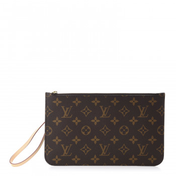 LOUIS VUITTON Monogram Neverfull MM GM Pochette