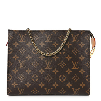 LOUIS VUITTON Monogram Toiletry Pouch On Chain