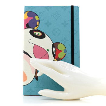 LOUIS VUITTON LV x TM Jane Superflat Notebook MM Turquoise