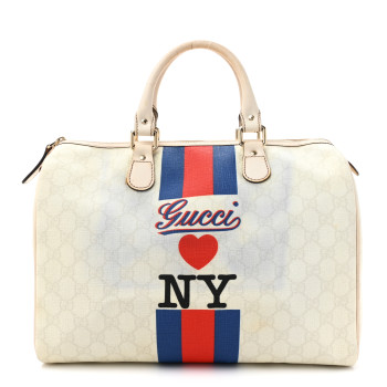 GUCCI GG Plus Monogram Loves New York Medium Joy Boston