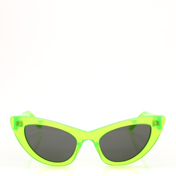 SAINT LAURENT Acetate Lily Sunglasses SL213 Green
