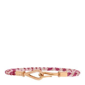HERMES Silk Jumbo Bracelet M Multicolor