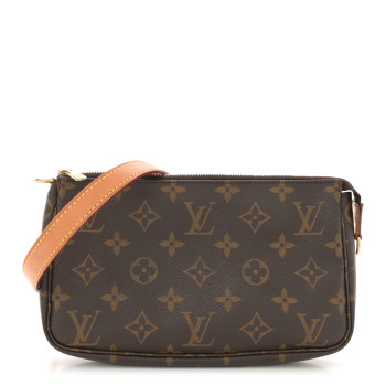 LOUIS VUITTON Monogram Accessories Pochette Long Strap
