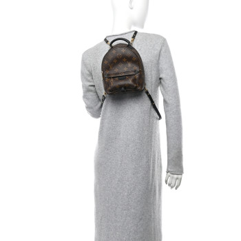 LOUIS VUITTON Monogram Palm Springs Backpack Mini