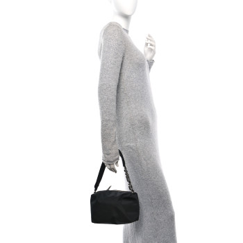 ALEXANDER WANG Nylon Canvas Heiress Sport Shoulder Bag Black