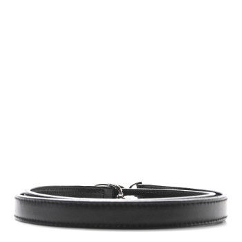 CHRISTIAN DIOR Lambskin Lady Dior Shoulder Strap Black