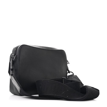 LOUIS VUITTON Calfskin Aerogram Fastline Messenger Black