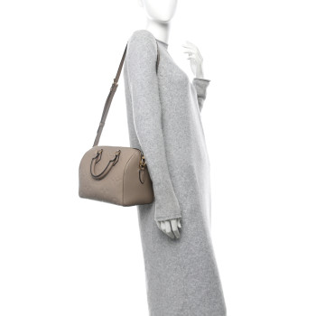 LOUIS VUITTON Empreinte Monogram Giant Speedy Bandouliere 25 Tourterelle