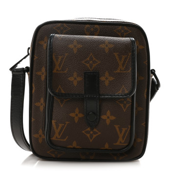LOUIS VUITTON Monogram Macassar Christopher Wearable Wallet