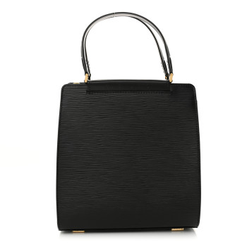 LOUIS VUITTON Epi Figari PM Black