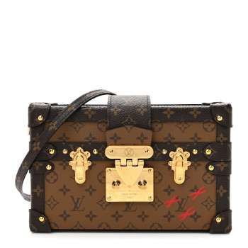 LOUIS VUITTON Reverse Monogram Petite Malle