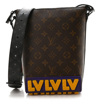 LOUIS VUITTON Monogram LV Rubber Cruiser Messenger Multicolor