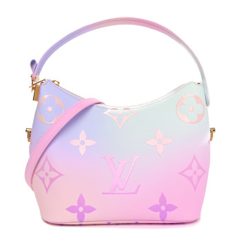 LOUIS VUITTON Monogram Giant Spring In The City Marshmallow Hobo PM Sunrise Pastel