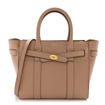 MULBERRY Small Classic Silky Calfskin Small Zipped Bayswater Maple