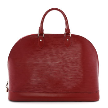 LOUIS VUITTON Epi Alma GM Fuchsia