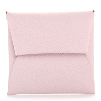 HERMES Epsom Bastia Coin Purse Mauve Pale