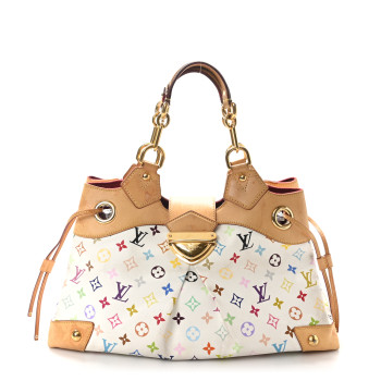 LOUIS VUITTON Monogram Multicolor Ursula White