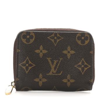 LOUIS VUITTON Monogram Zippy Coin Purse