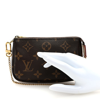LOUIS VUITTON Monogram Mini Pochette Accessories