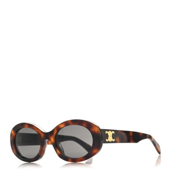 CELINE Acetate Triomphe 01 Sunglasses CL 40194U Tortoise