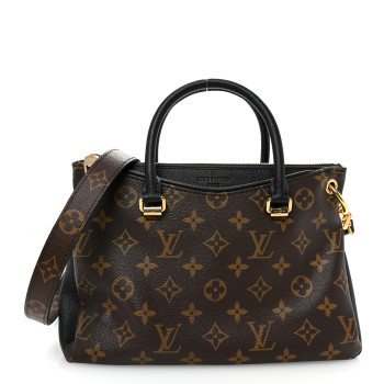 LOUIS VUITTON Monogram Pallas Full BB Black