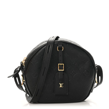 LOUIS VUITTON Empreinte Boite Chapeau Souple MM Black
