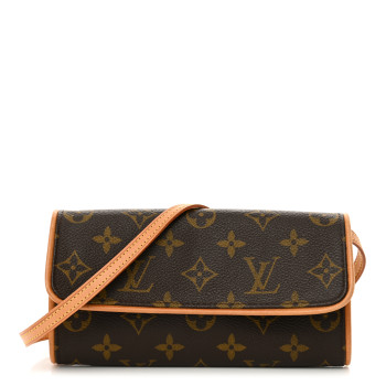 LOUIS VUITTON Monogram Pochette Twin PM