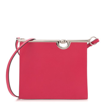 HERMES Chevre Chamkila Mors De Bride Bag Rose Mexico