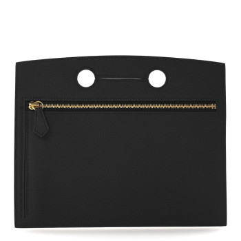 HERMES Togo Backpocket Pouch 25 Black