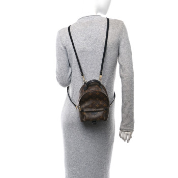 LOUIS VUITTON Monogram Palm Springs Backpack Mini