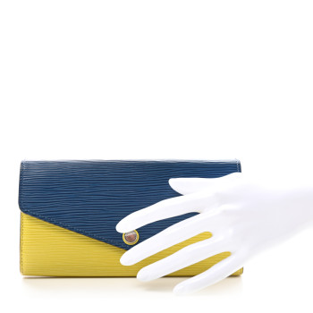 LOUIS VUITTON Epi Sarah Wallet NM Multicolor