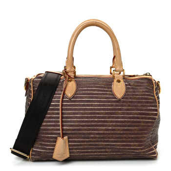 LOUIS VUITTON Monogram Eden Speedy Peach
