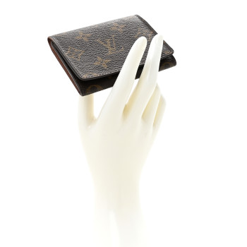 LOUIS VUITTON Monogram Business Card Holder