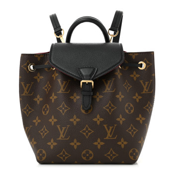 LOUIS VUITTON Monogram BB Montsouris NM Backpack Black