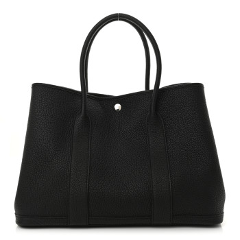 HERMES Negonda Garden Party Tote 36 MM Black