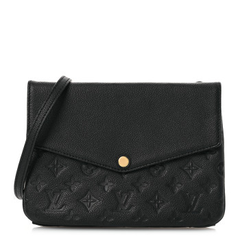 LOUIS VUITTON Empreinte Twice Black