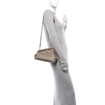 FENDI Shiny Nappa Small Fendi First Dove Gray