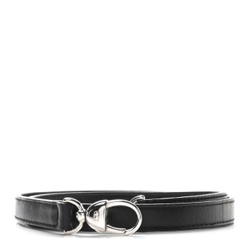 CHRISTIAN DIOR Lambskin Lady Dior Shoulder Strap Black