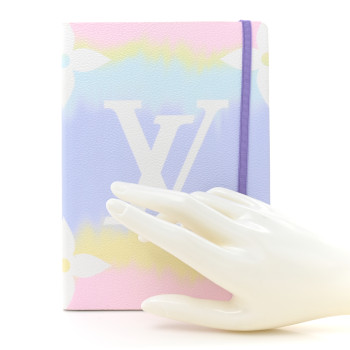 LOUIS VUITTON Monogram Escale Clemence Notebook Pastel
