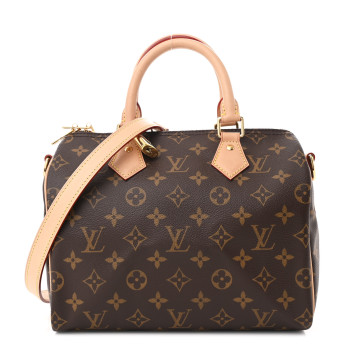 LOUIS VUITTON Monogram Speedy Bandouliere 25