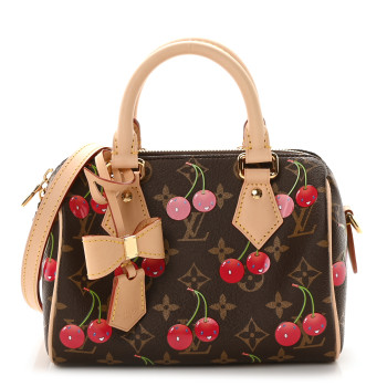 LOUIS VUITTON LV X TM Monogram Cerises Speedy Bandouliere 20