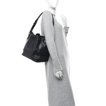 LOUIS VUITTON Epi Petit Noe Black