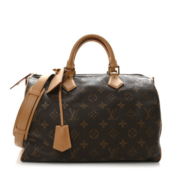 LOUIS VUITTON Calfskin Monogram Speedy P9 Bandouliere 40